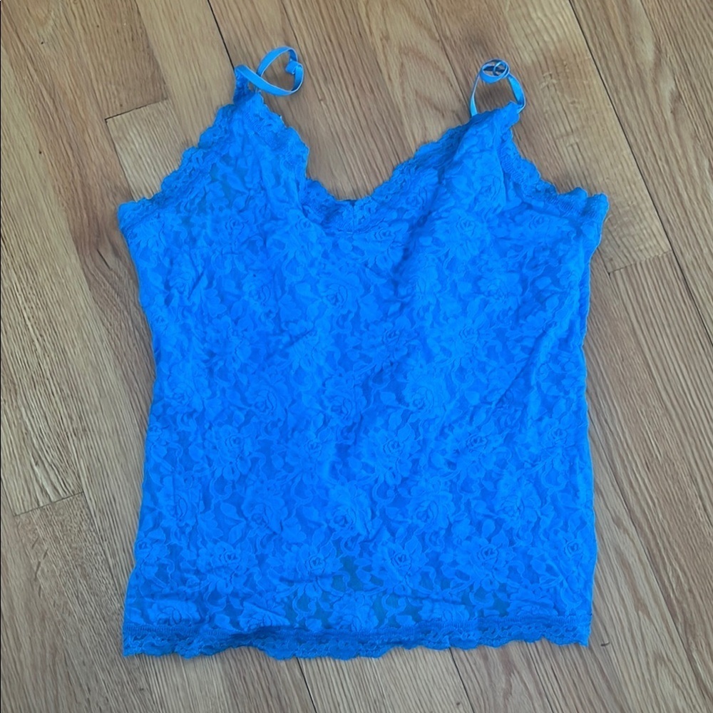 Hanky‎ Panky Blue Lace cami